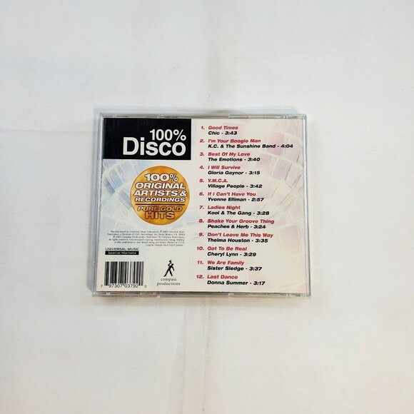 100% Disco CD 2001 - Various Artist - Very Good Condition! - Picture 5 of 5